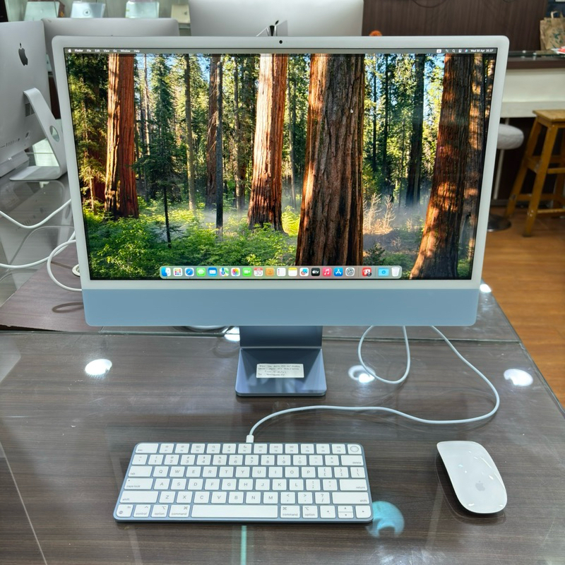 IMAC 24-INCH M3 2023 A2873 APPLE M3 8GB/256GB (8-core CPU/10-core GPU) FULLSET SECOND ORIGINAL