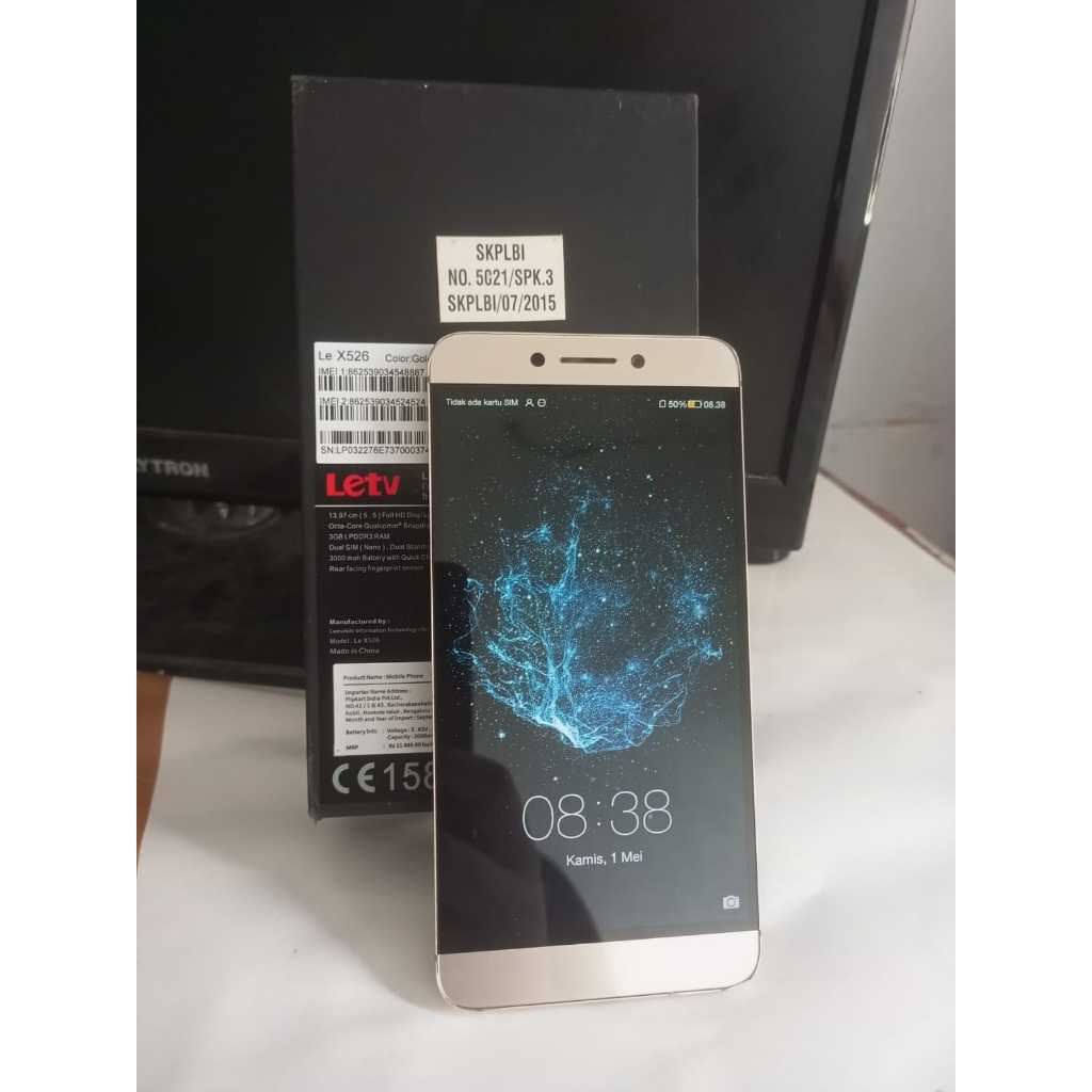HP MURAH BEKAS Leeco LeTV GOLD 4/64gb NO MINUSNYA