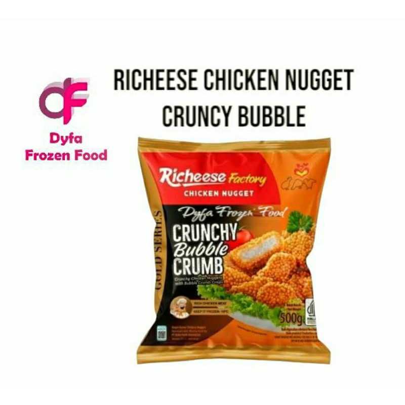 

Richeese Nugget crispy bubble 500gr