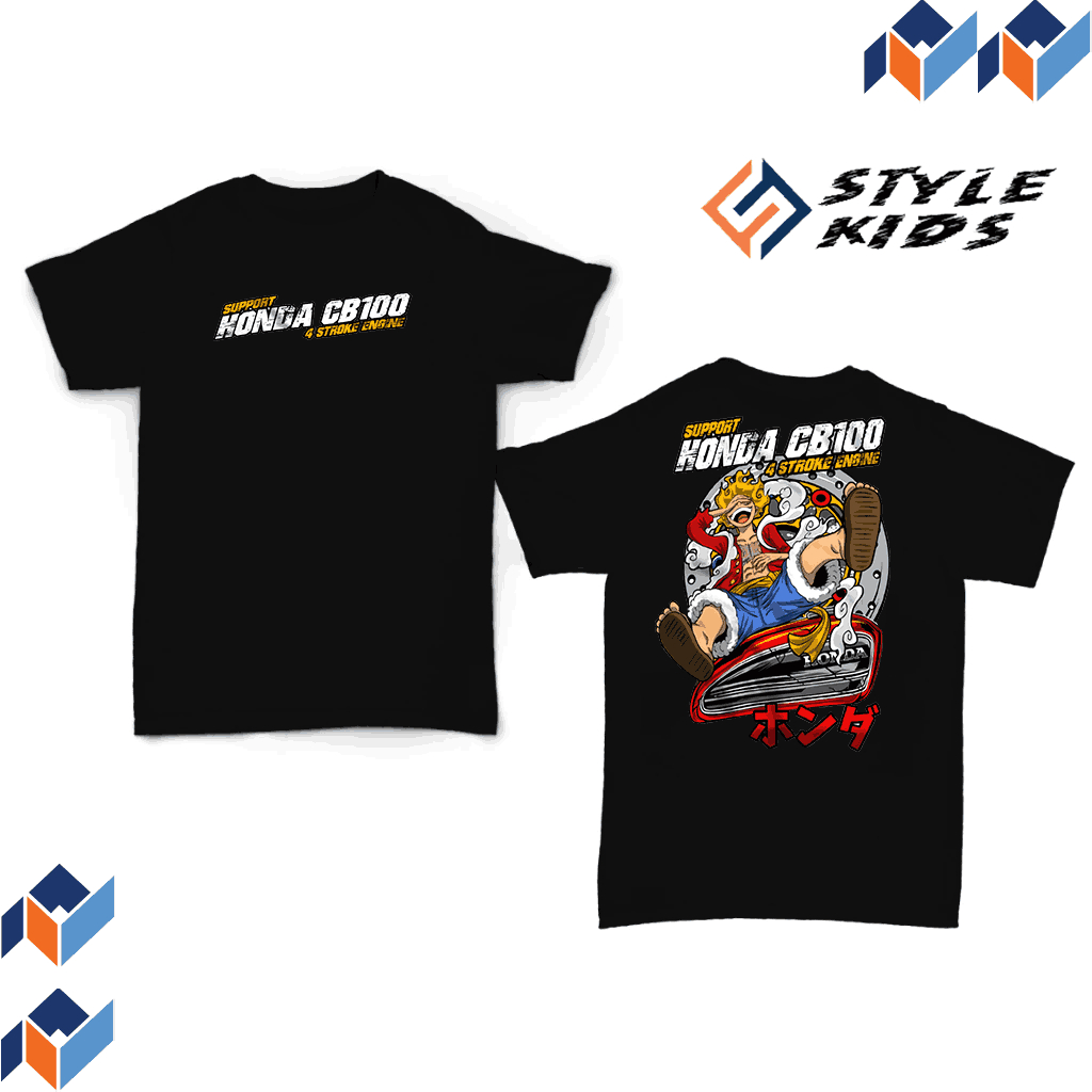 STYLEKIDS kaos Anak Distro Premium gambar CB 100 VOL3  | Kaos Anak Laki Perempuan Lucu Usia 4-12 Tah