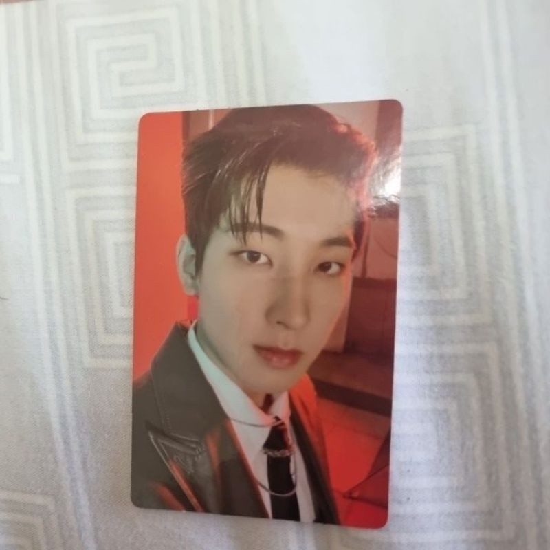 Seventeen svt wonwoo pc photocard album attacca