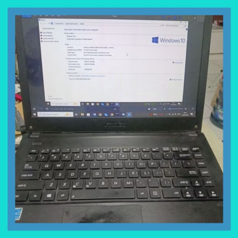 (NEGO) LEPTOP BEKAS ASUS P453UA RAM 12GB STORAGE 500 GB HDD