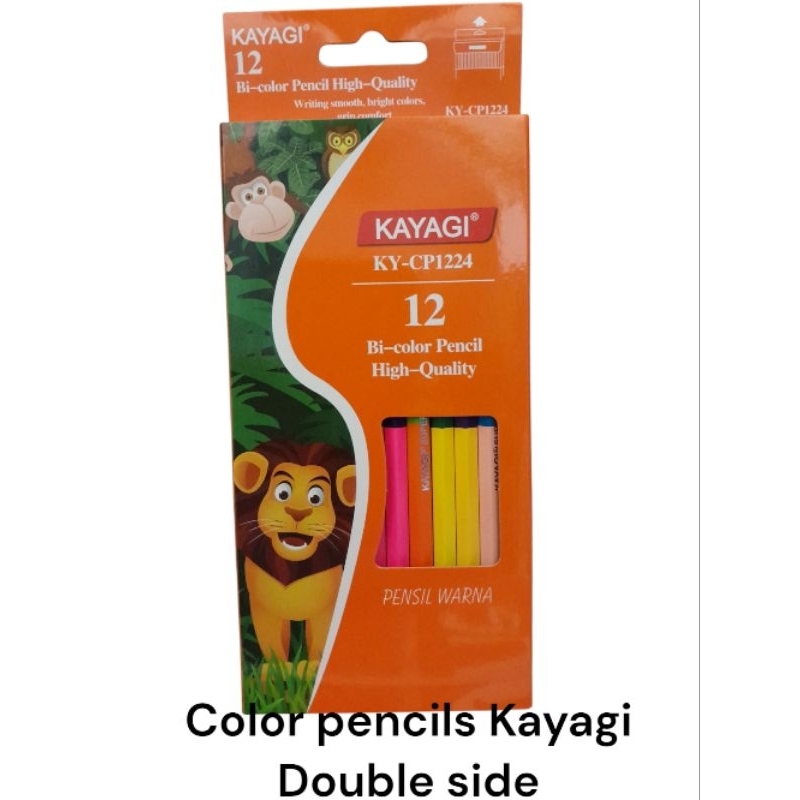 

Kayagi Color Pencils double side
