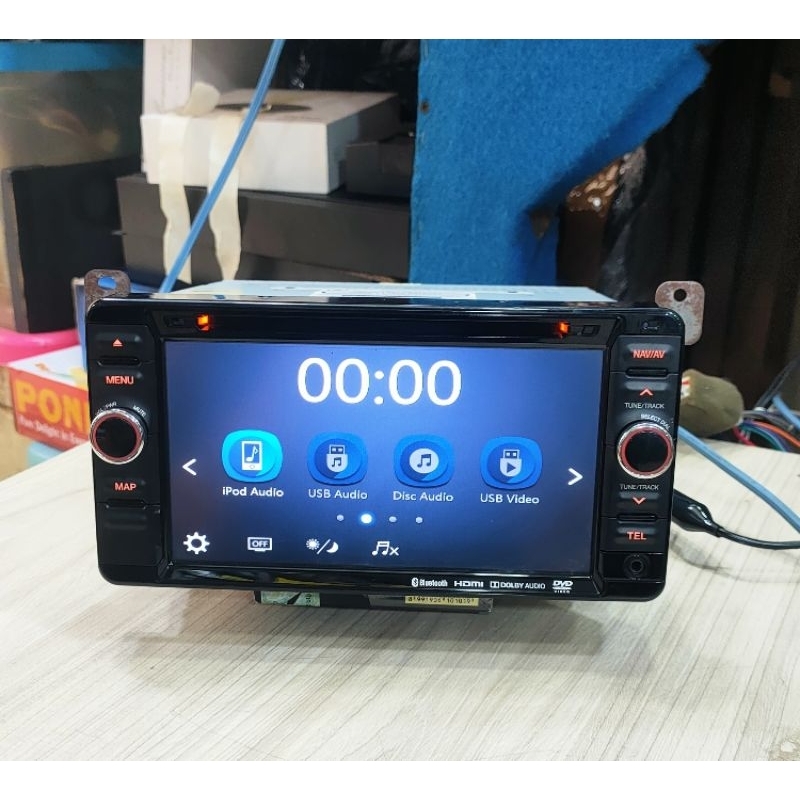 headunit original Mitsubishi fajero sport 2018 Clarion NX407AM