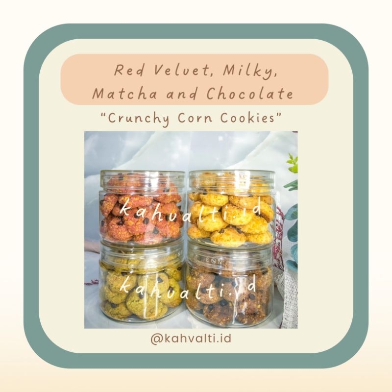 

Soft & Chruncy Corn Cookies