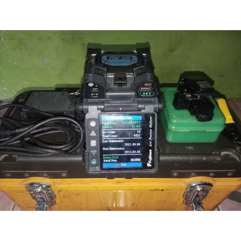 Alat Sambung Fiber optik Splicer Fujikura 60s