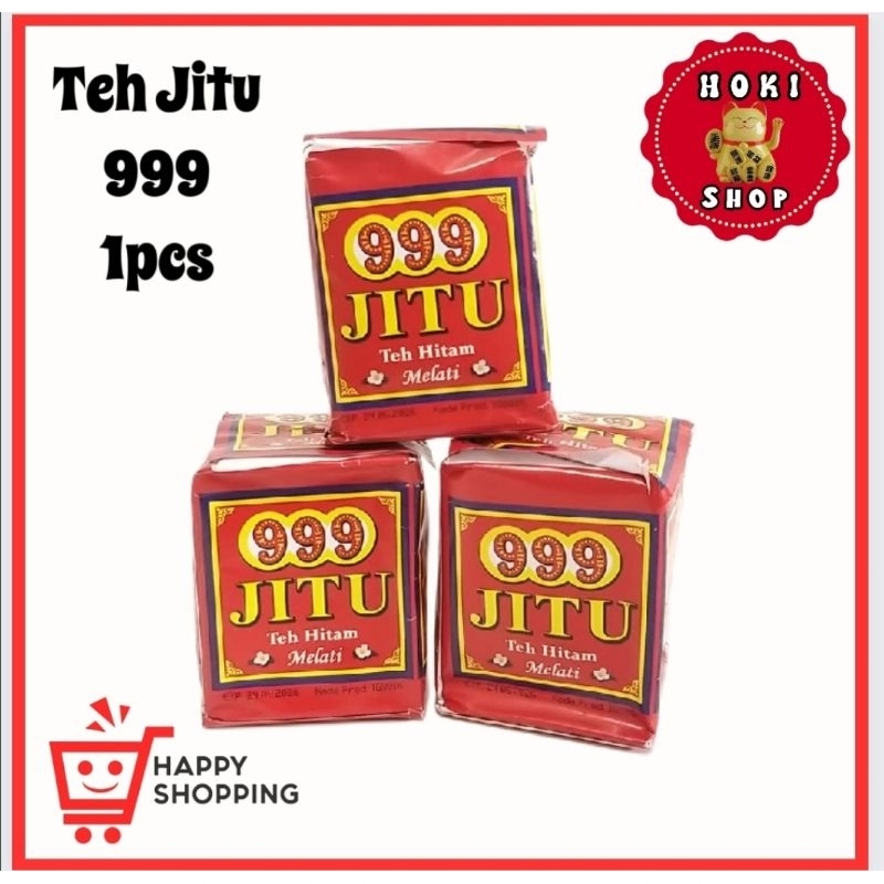 

Teh 999 Jitu 1pcs 45gr / Teh Hitam Melati 999 / Teh Jitu