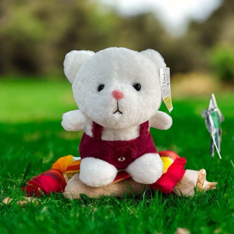 boneka bear beruang putih kkv ohsome