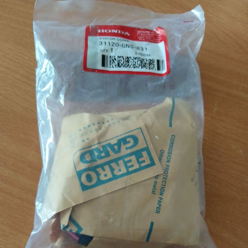 SPULL / STATOR ASSY GRAND GN5 MOTOR HONDA Spul Komplit