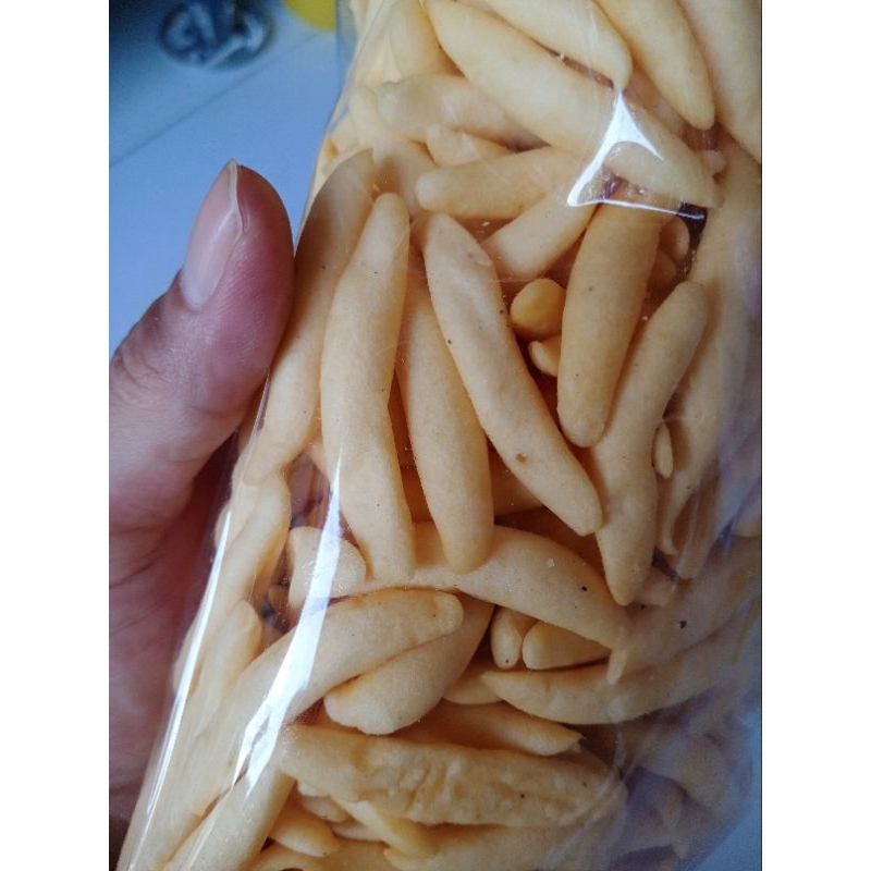 

Camilan Bidaran Telur Gabus Keju 250 Gram Cemilan Jajanan Snack