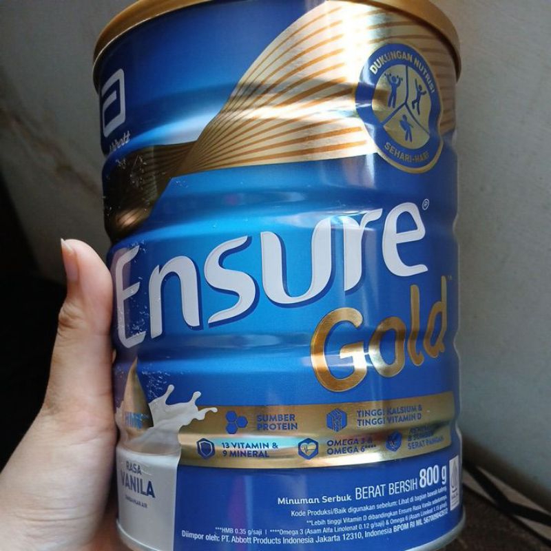 Kaleng susu bekas Ensure Besar- Kecil