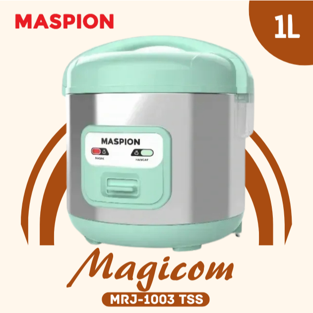 MASPION MAGIC COM RICE COOKER MRJ-1003 TSS (1L)