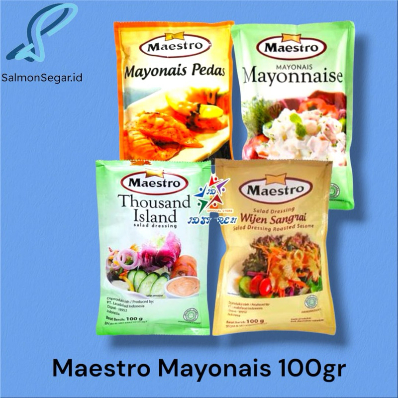 

Mayonnaise Maestro Kemasan all Variant - Mayones
