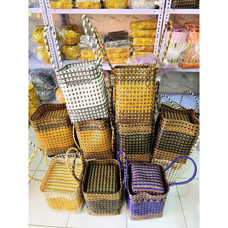 SET TAS JALI ISI 2 KEBEN / SET TAS PLASTIK JALI / SET TAS JALI