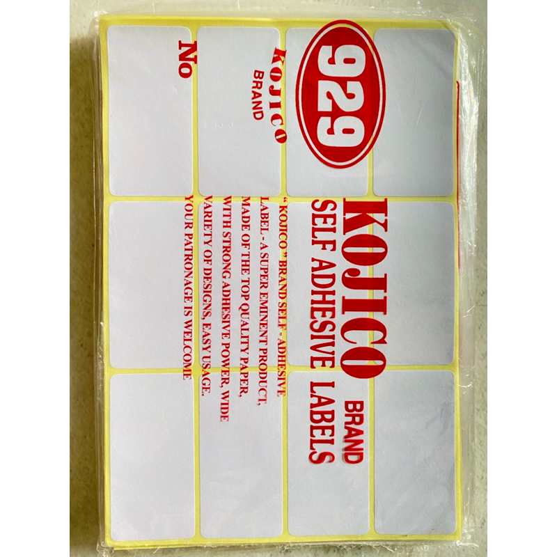 

Stiker nama buku mapel merk kojico