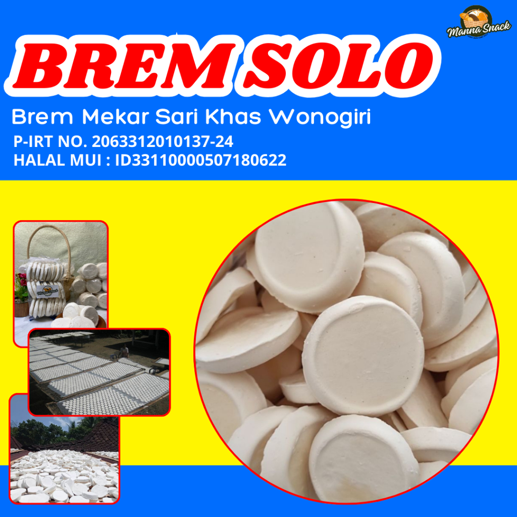 

BREM ASLI SOLO ISI 32 KEPING 200GR+-