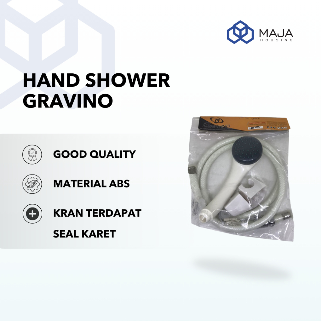 HAND SHOWER GRAVINO/ HAND SHOWER KAMAR MANDI/ HAND SHOWER PLASTIK/ SHOWER SALON