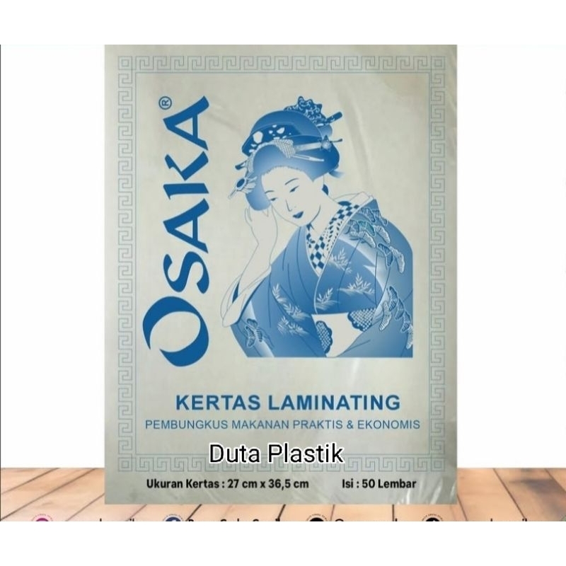 Kertas nasi osaka biru isi 50 lembar