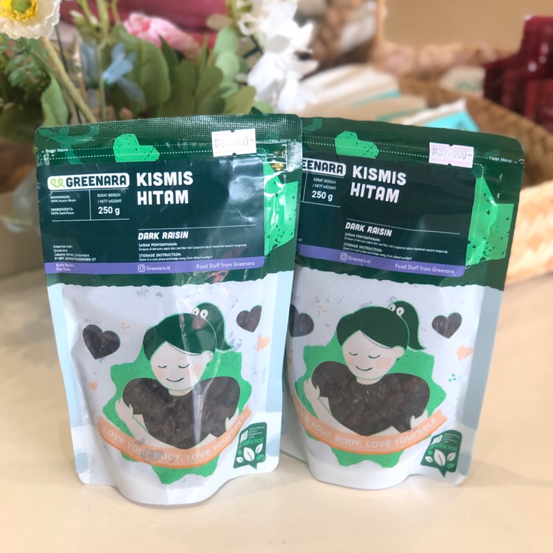

Greenara - Kismis Hitam USA 250gr / Dark Raisin USA