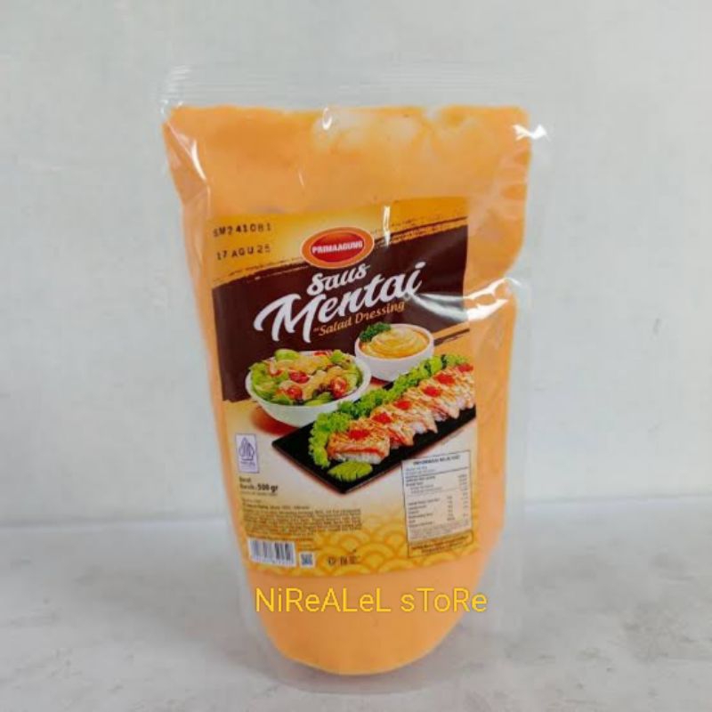 

Saus Mentai 500gr Prima Agung