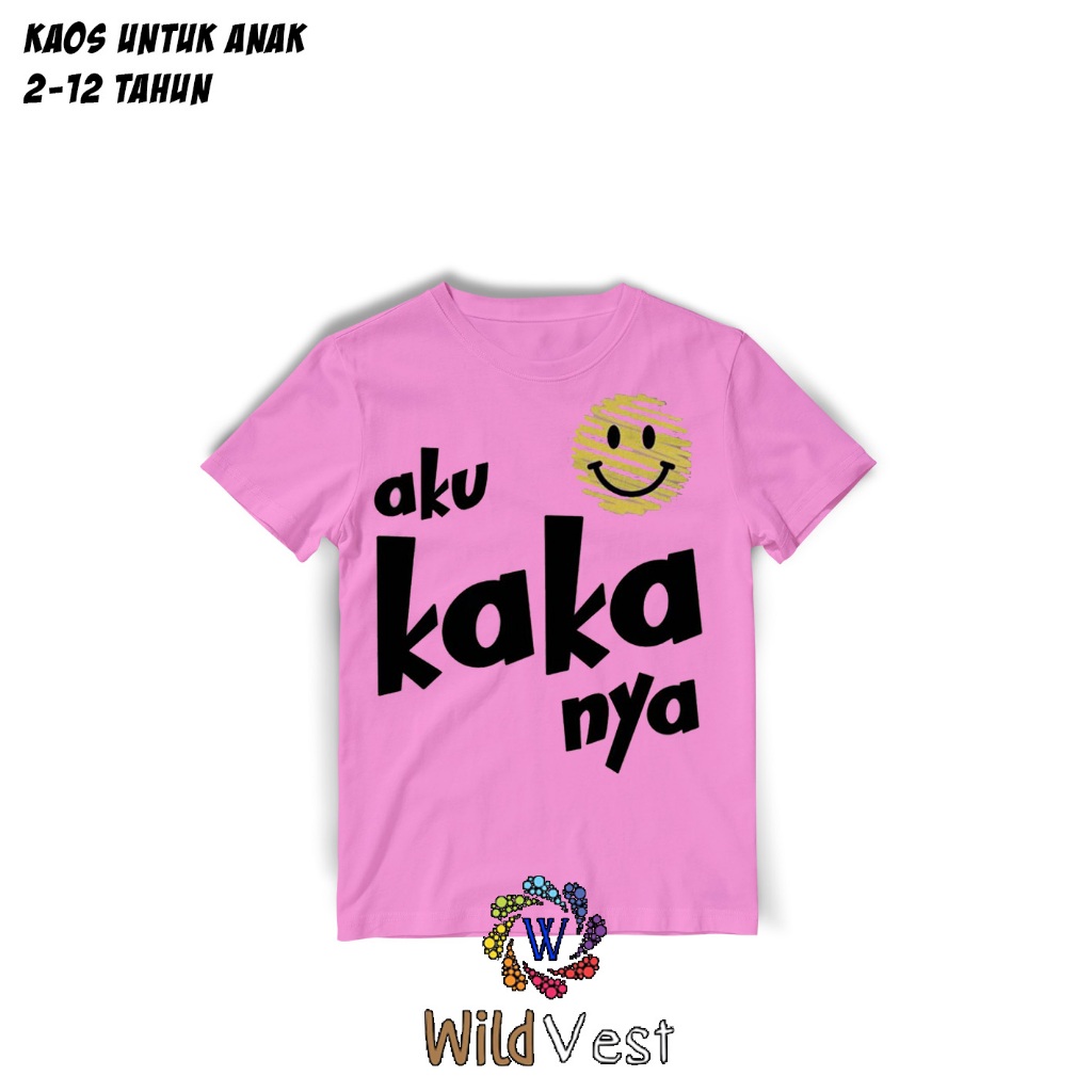 KAOS ANAK COUPLE ADIK KAKAK / KAOS ANAK VIRAL / KAOS ADIK DAN KAKAK