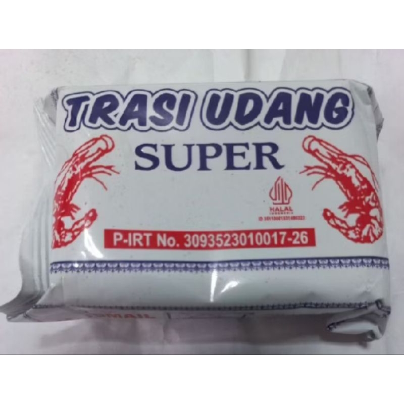 

(2 pcs) trasi udang H.ismail 100 gr