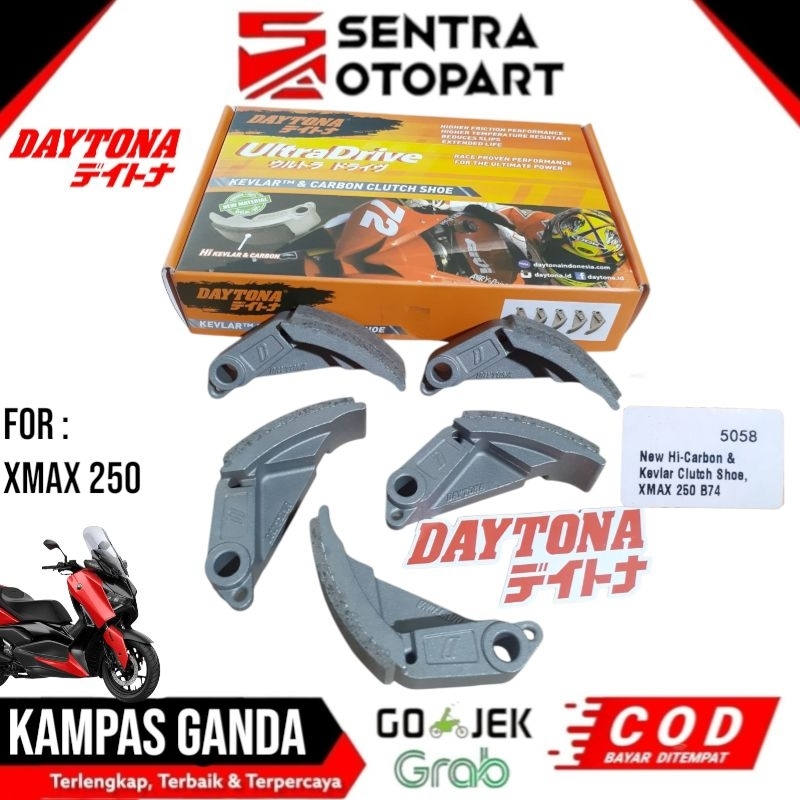 Kampas kanvas ganda Xmax250 xmax 250 daytona 5058