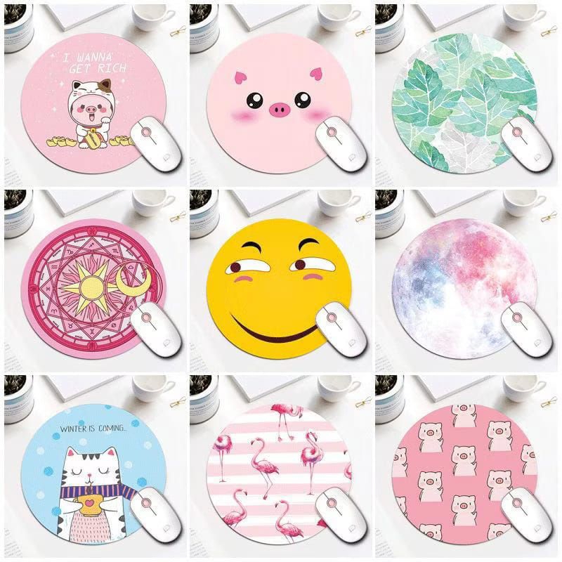 Mouse Pad Laptop Komputer Karakter Lucu