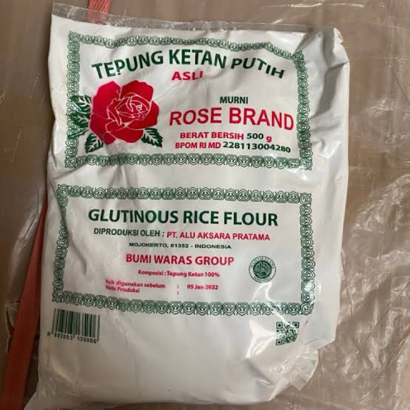 

Tepung ketan rosebrand