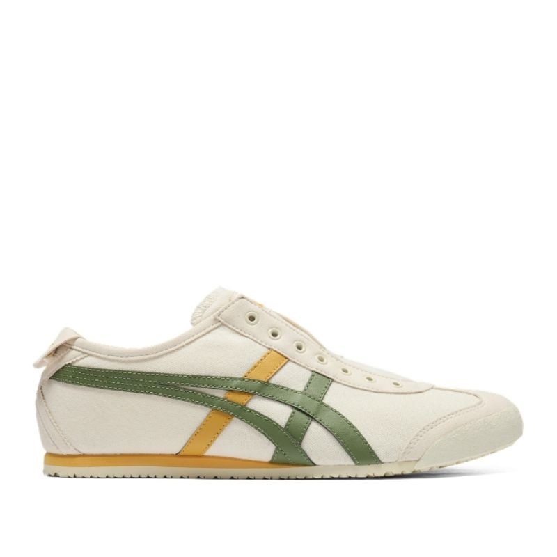 ONITSUKA MEXICO 66 Slip-On Birch Moss Sepatu Wanita Original