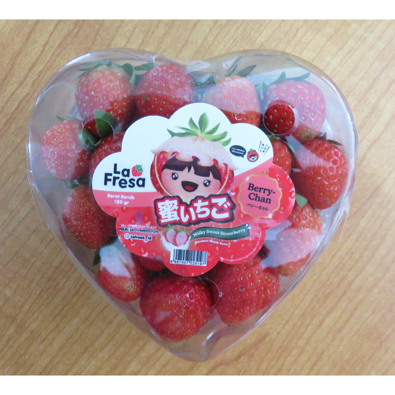

La Fresa Strawberry Size Baby | Strawberry BerryChan | Buah Strawberry Varietas Jepang