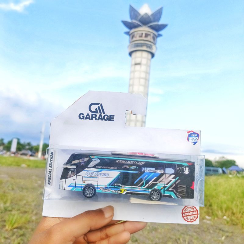 Miniatur bus basuri WINSPECTOR Jet Bus 3 Skala 1:87