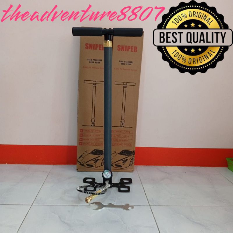Pompa Pcp Sniper 4 Stage, Pompa Sniper, Pompa Pcp Impor, Pompa Pcp 4 Stage Murah, Pompa Pcp