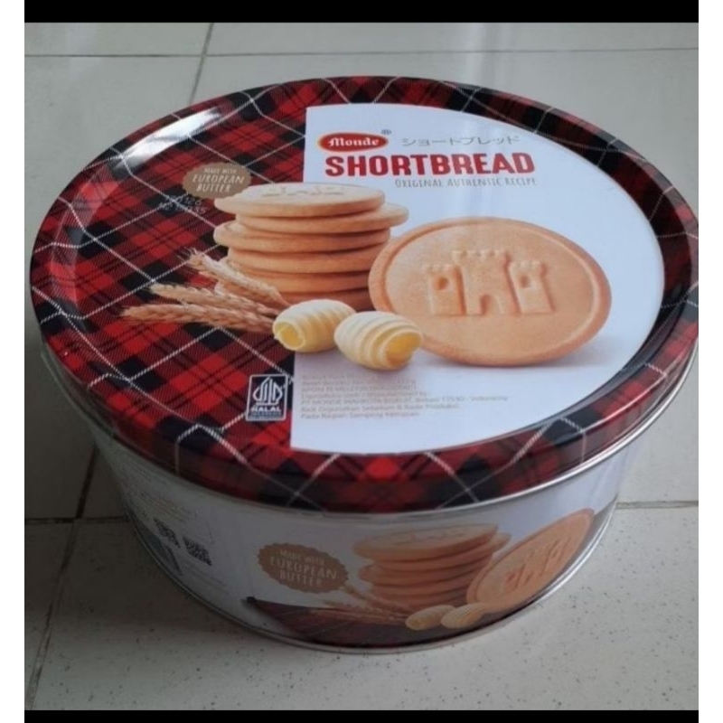 

MURAH Exp2026 Monde Short Bread Europian Butter (AMAN TAMBAH DOUBLE PACKING) Kue Kaleng Lebaran