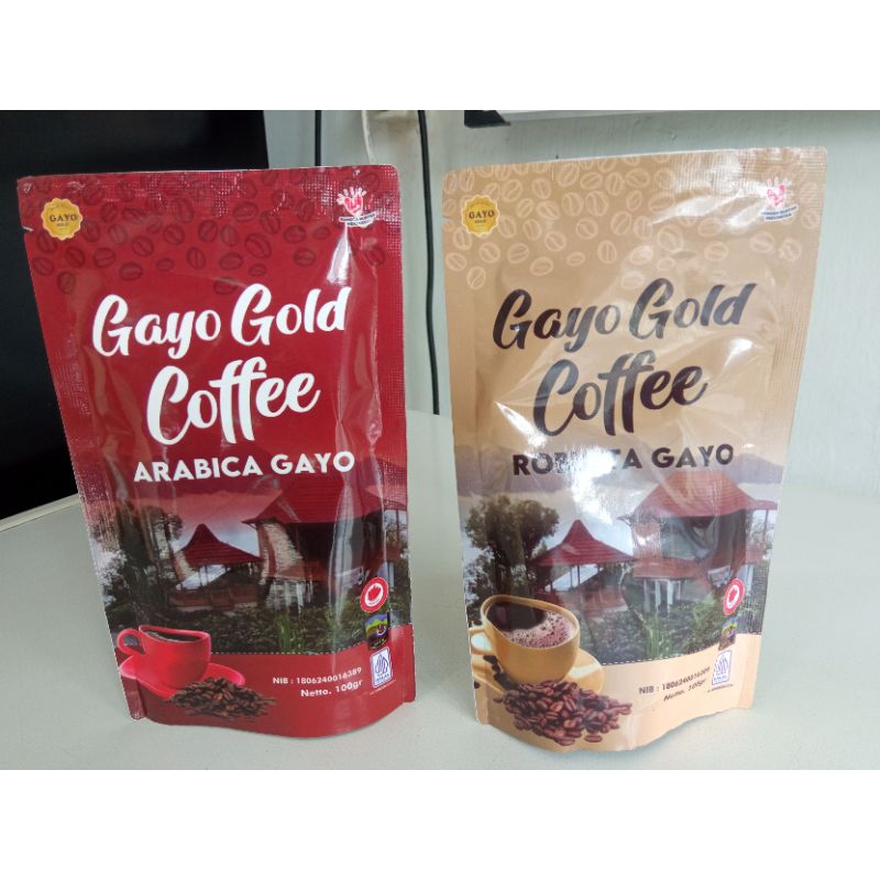 

Kopi Gayo Arabika Robusta Gayo Gold 100 gram