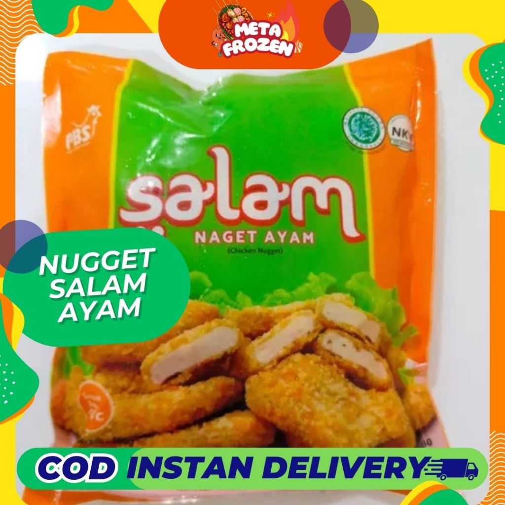

Nugget Ayam Salam 500 Gram – Lezat, Praktis, Siap Goreng!