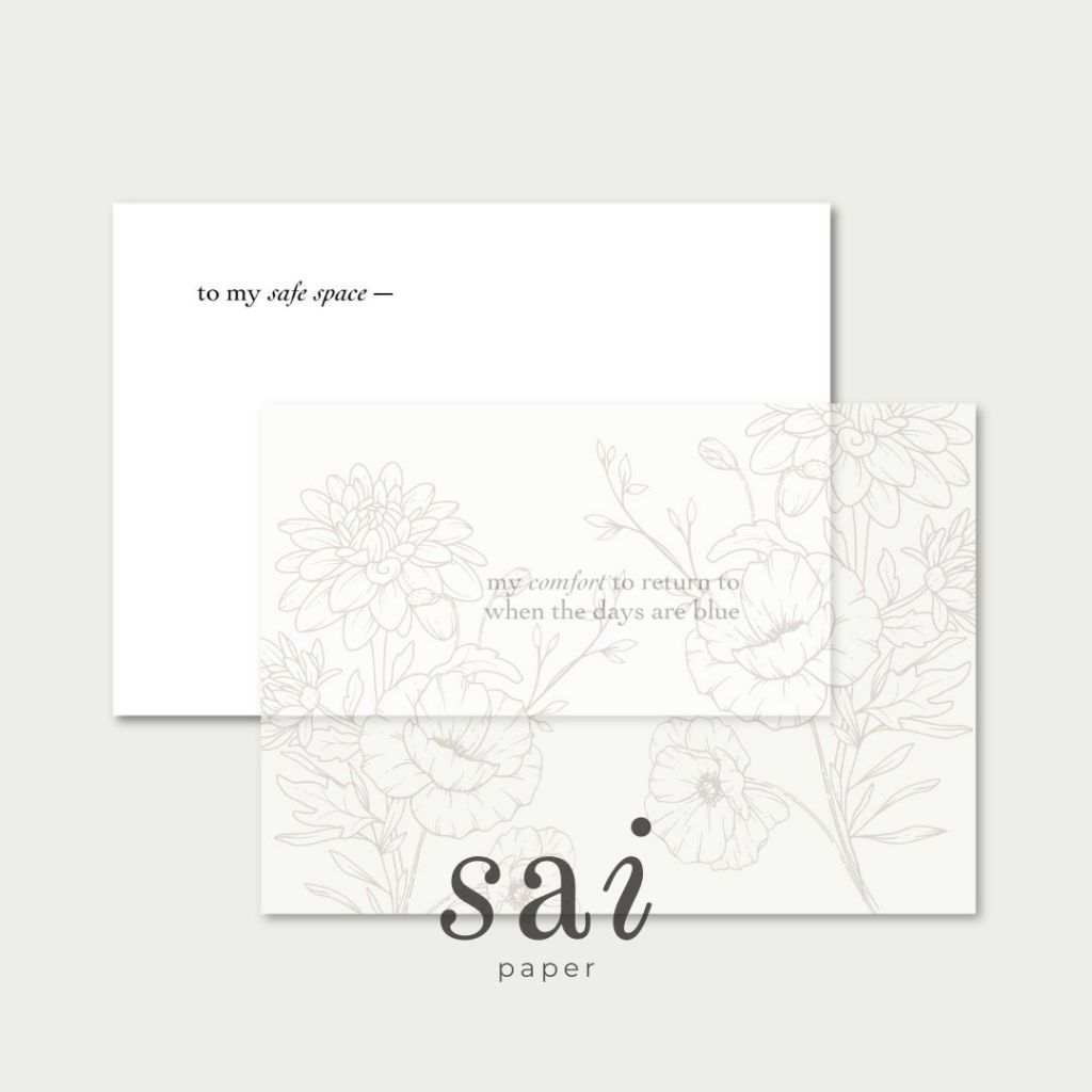 

Kartu Ucapan Greeting Card Blank Gift Card | sai paper