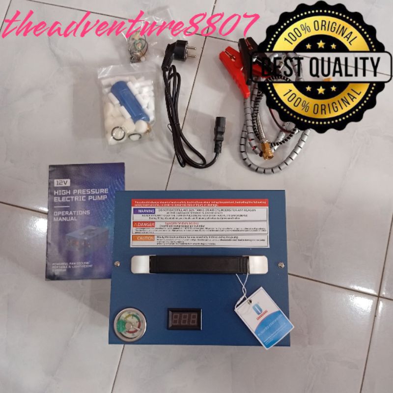 Kompresor Pcp Autostop Portable 12v Max Merk Chaoqiang 4500psi