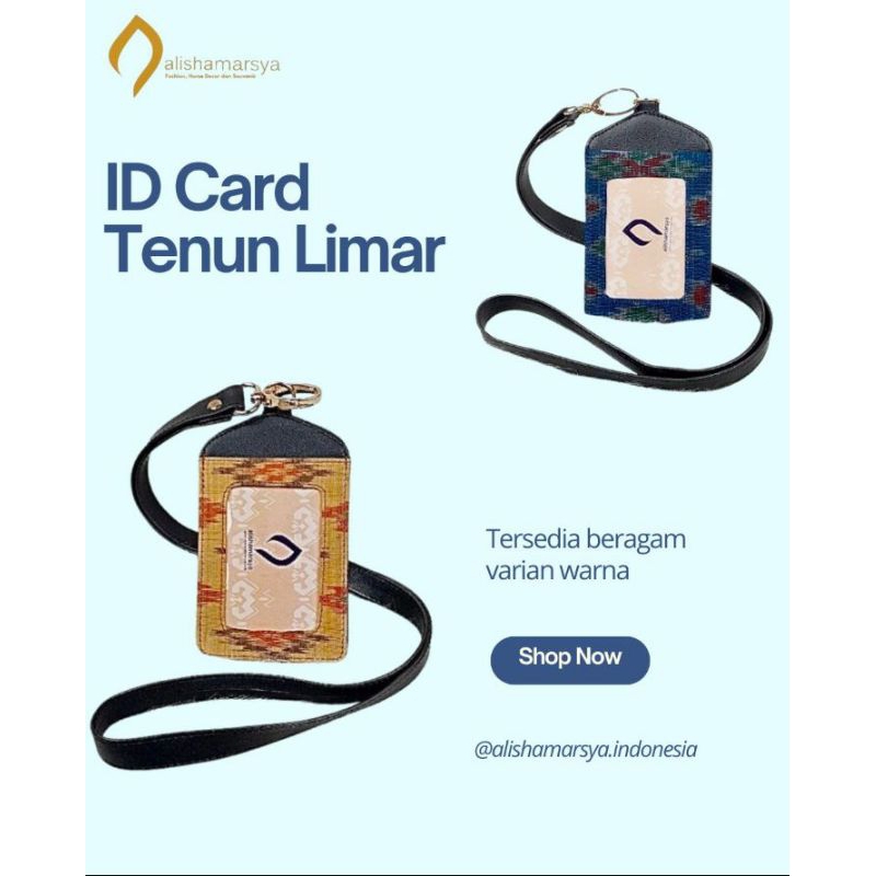 

Holder ID Card Tenun Limar