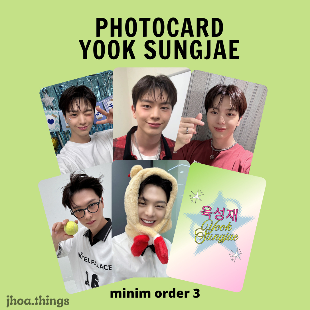 [UNOFFICIAL] PHOTOCARD YOOK SUNG JAE YUK SUNGJAE SEONGJAE BTOB BORN TO BEAT ACTOR KOREA KDRAMA DRAKO