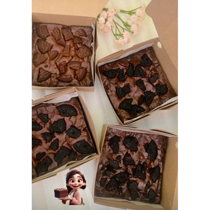 

Fudgy Brownies 10cm