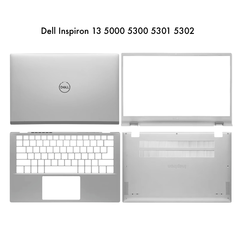 CASING DELL Inspiron 13 5000 5300 5301 2020 LCD BACK COVER FRAME PALMREST BOTTOM CASE