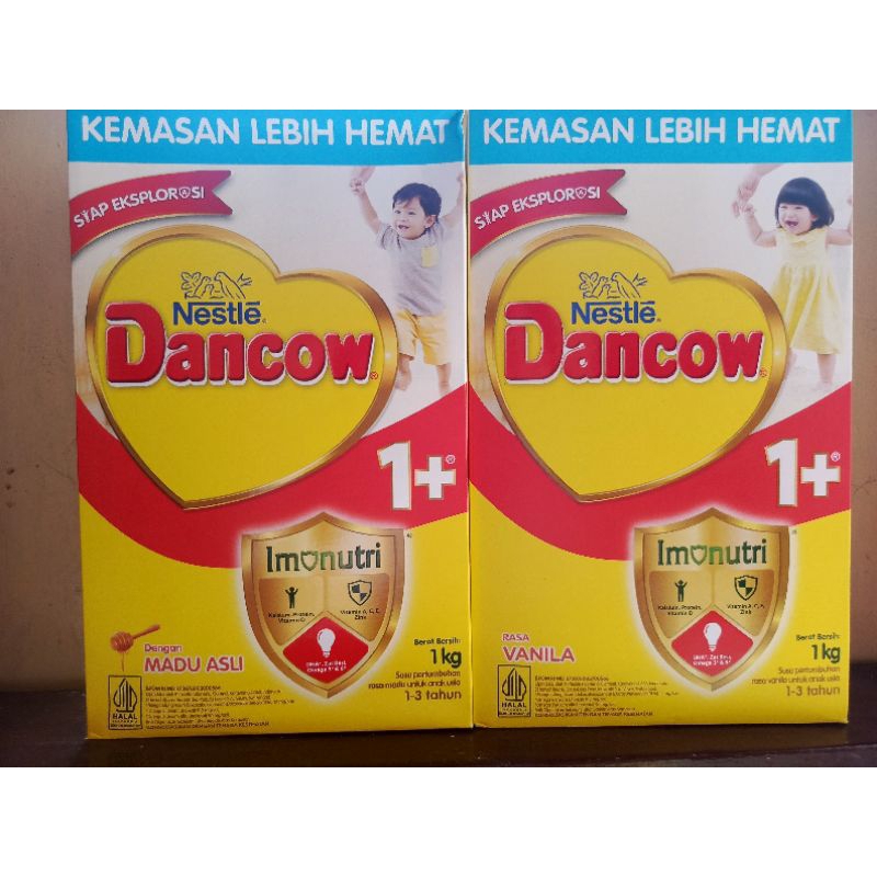 

Dancow 1+ Madu / Vanila 1KG Exp 2026