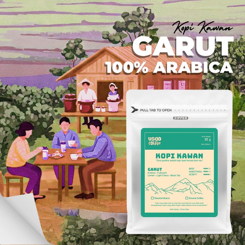 

Kopi Kawan Garut Arabica Dripbag Single Origin Grade A