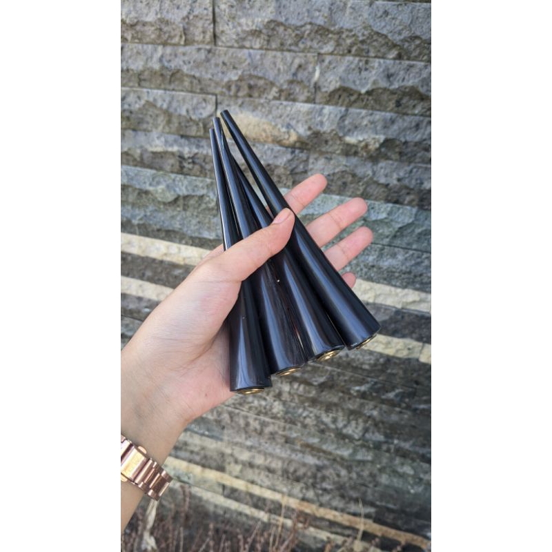Once pipa klokotan tanduk kerbau hitam premium