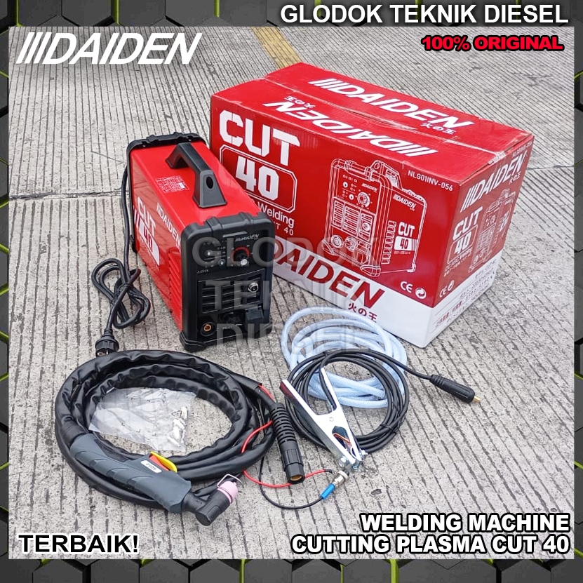 DAIDEN Potong Plasma Welding Machine CUT 40 INVERTER Trafo Las Mesin Las Cutting Plasma