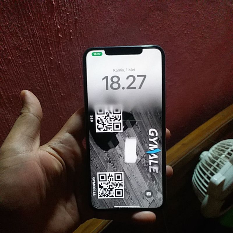 iphone xs max ext inter second