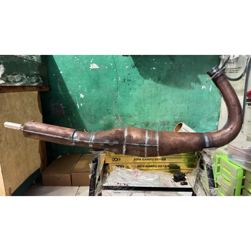 knalpot kolong rx king karat style medan