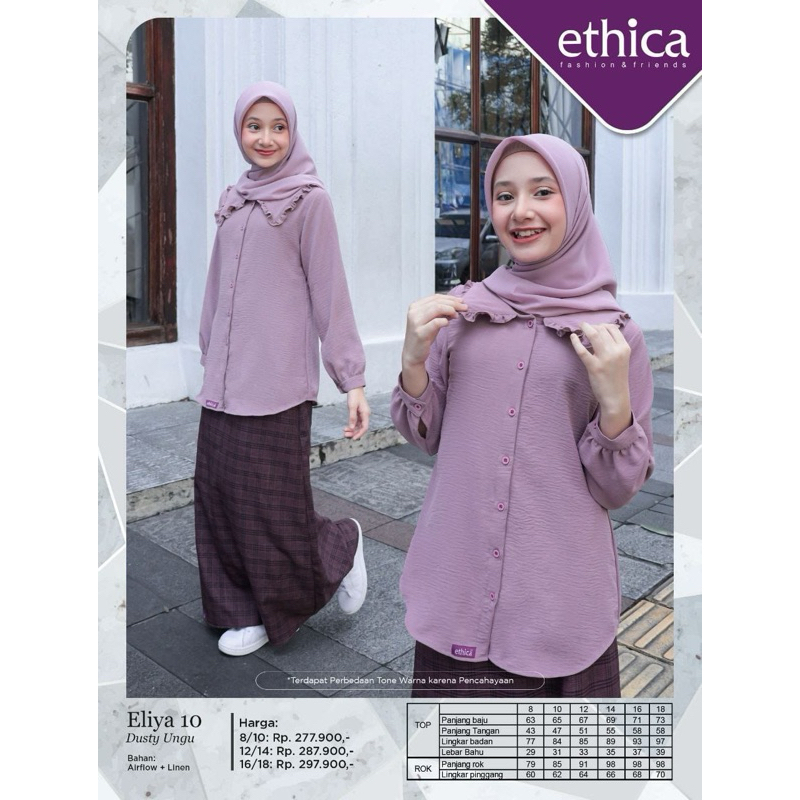 SALE 20% Baju Set Ethica Eliya 10