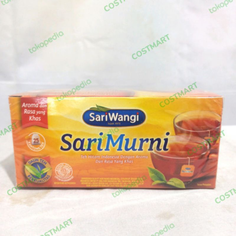 

seri murni teh celup isi 25/sari murni isi 25 kantong/sari murni isi 25 pcs